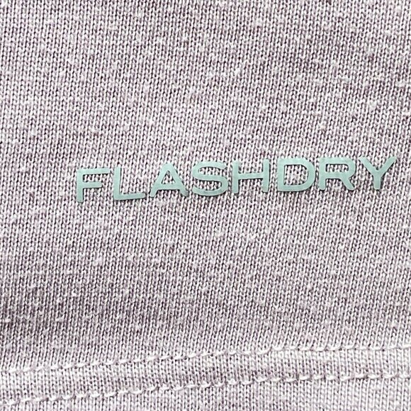 The North Face Flash Dry Tee Oversized Lilac Color Scoop Neck Cap Sleeve  XS - Picture 4 of 6